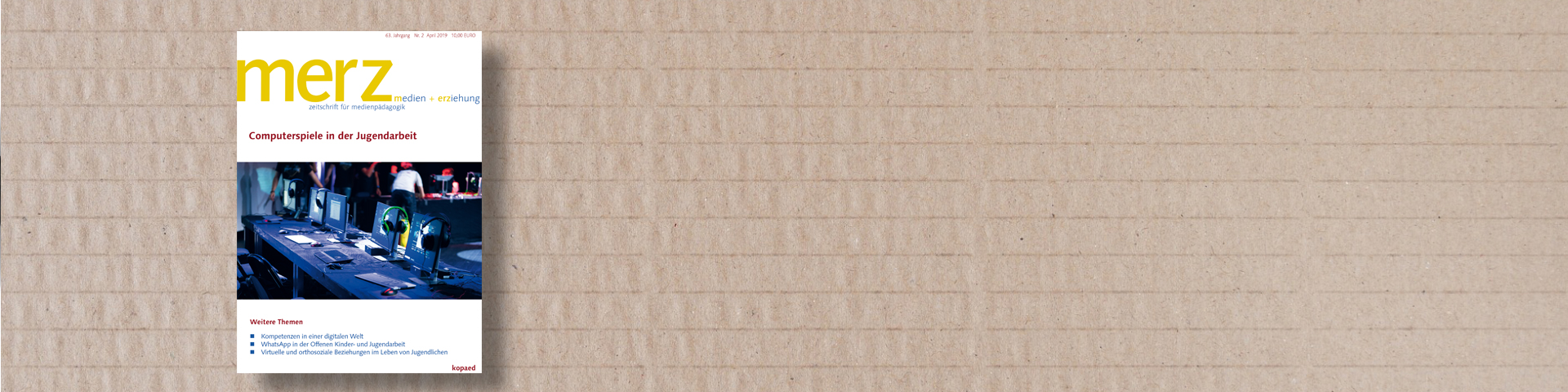 2019 02 Computerspiele In Der Jugendarbeit Jff Institut Fur Medienpadagogik In Forschung Und Praxis