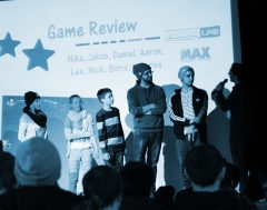 Präsentation der Videoreviews auf der GamesLab Jugendtagung
